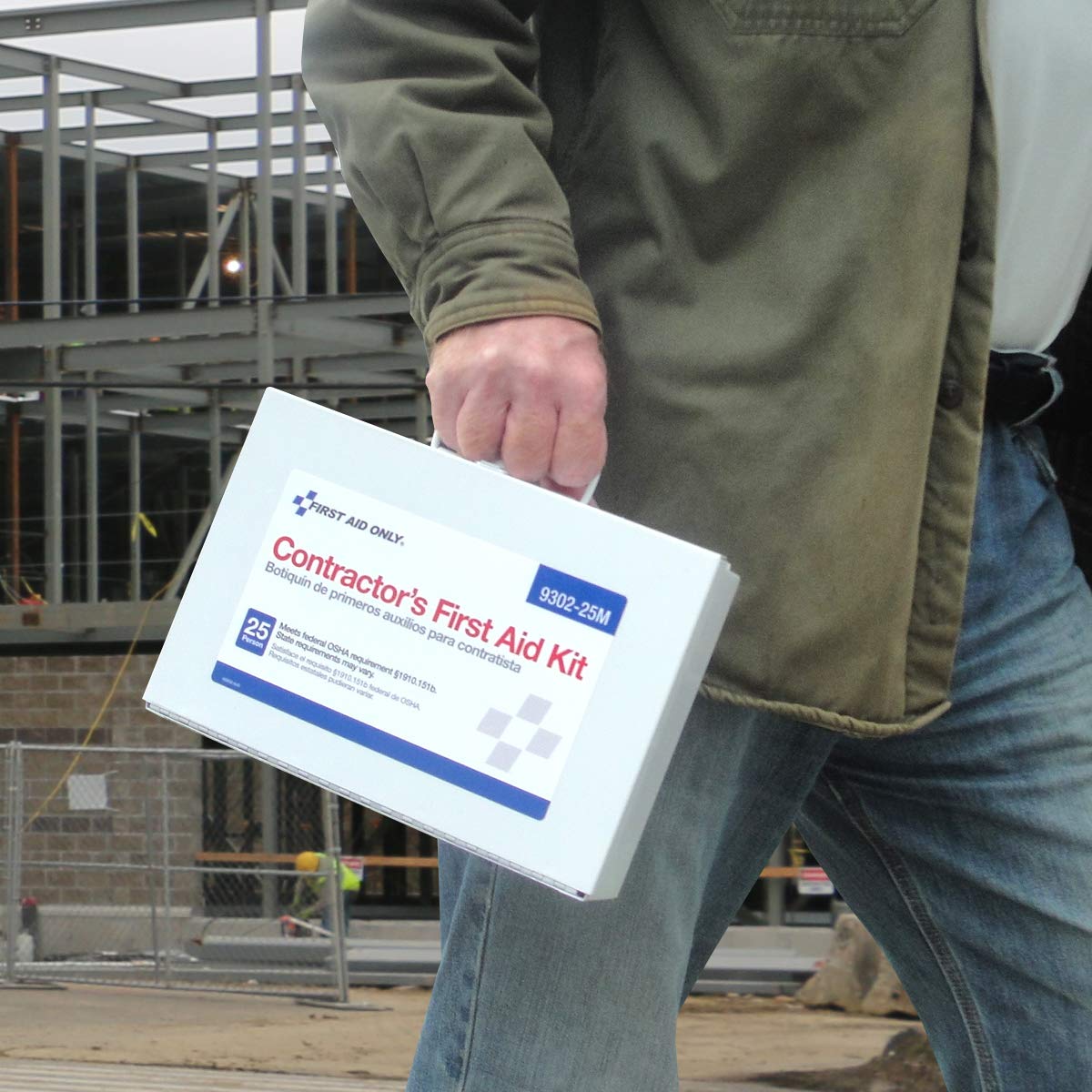 First Aid Only gloves, scissors, and tweezers for versatile care