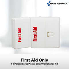 First Aid Only SmartCompliance SmartTab refill system for easy restocking reminders.