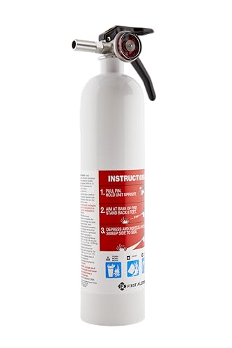 First Alert bracket2 mounting bracket secures extinguisher safely.
