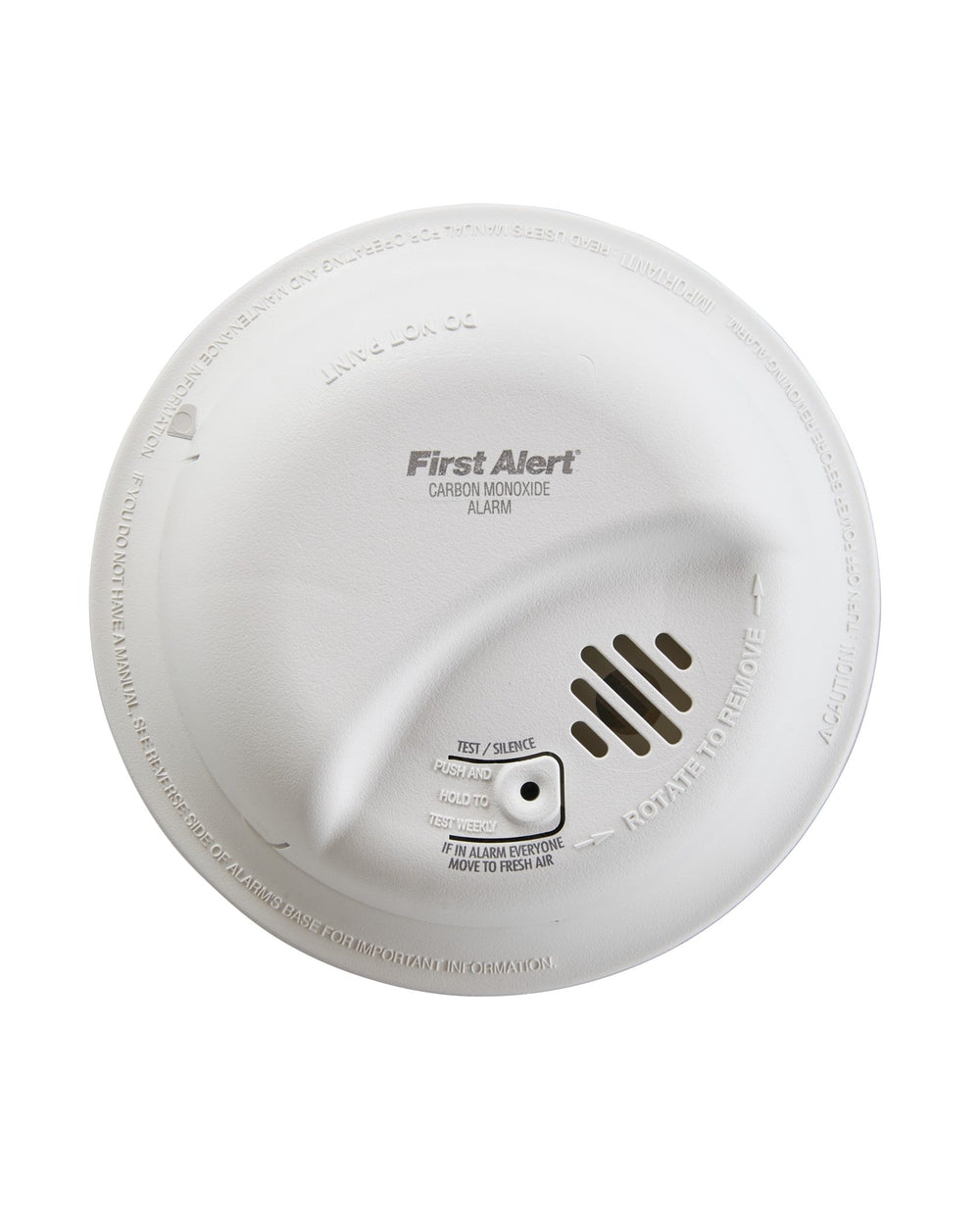 First Alert CO5120BN electrochemical sensor provides precise carbon monoxide detection.