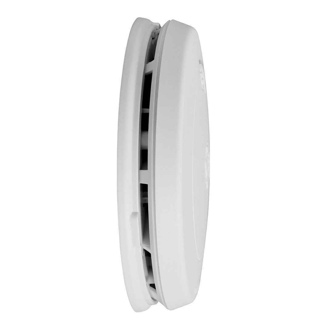 Slim profile design lets you mount it discreetly on ceilings or walls.