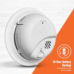 First Alert SMI105-AC interconnect network shows synchronized home alerts.