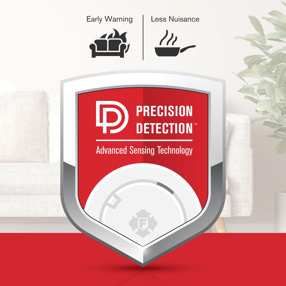 First Alert SMICO100-AC installation bracket keeps alarms secure and aligned