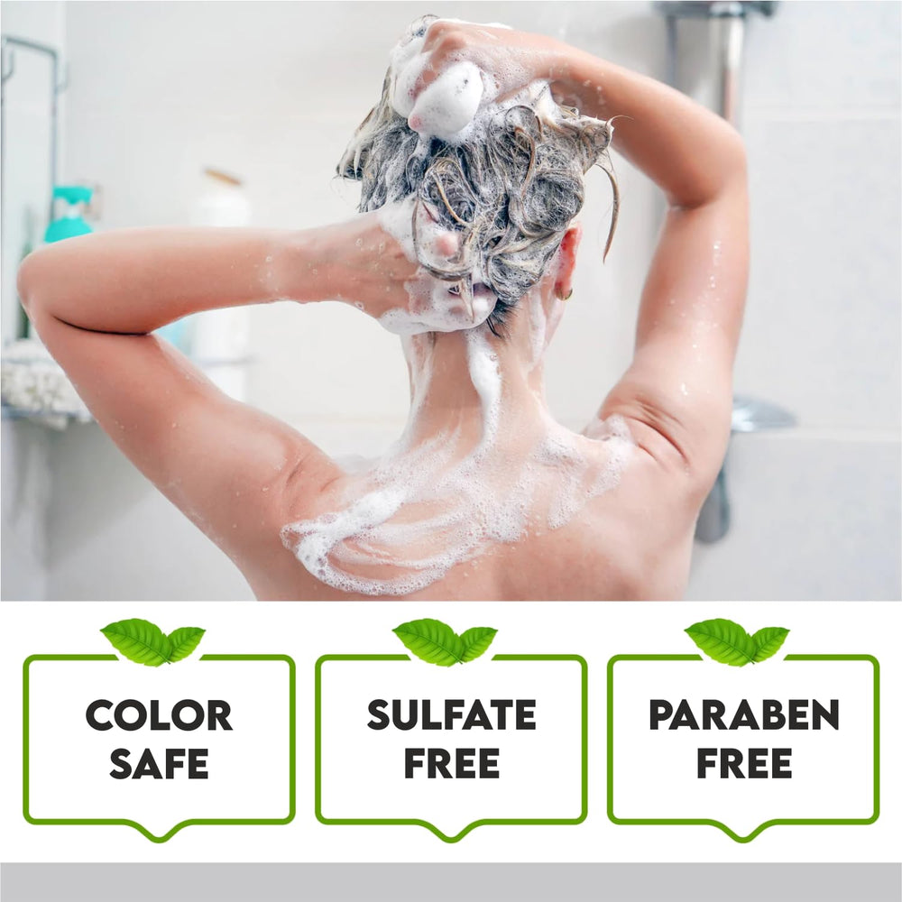 First Botany hair care routine shot displays the set for daily scalp refresh and shine.