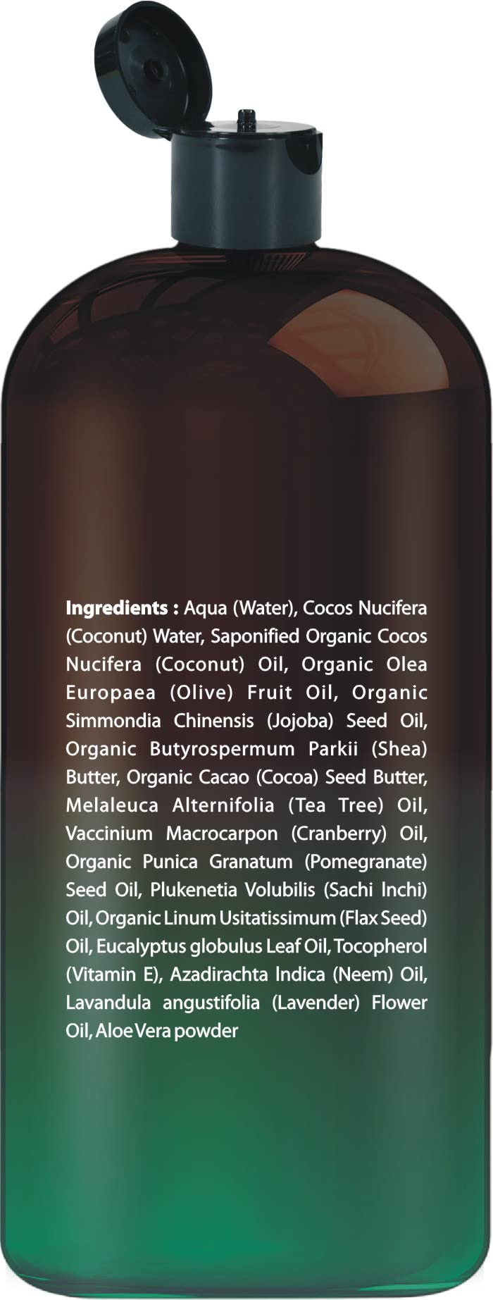First Botany bottle proudly labeled made in USA and cruelty-free.