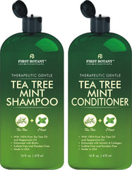 First Botany Tea Tree Mint Shampoo bottle for refreshing cleanse and scalp comfort.