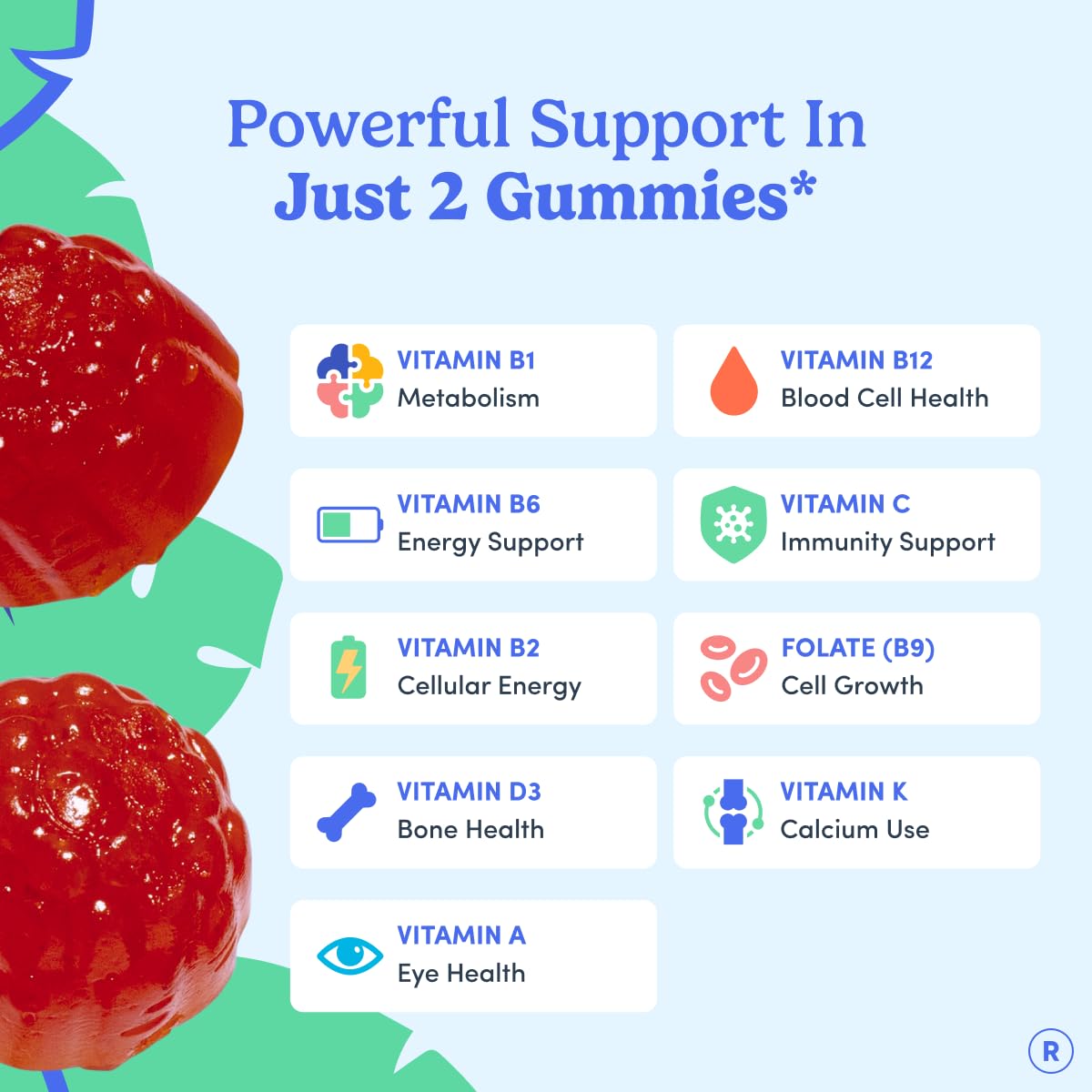 FIRST DAY bottle with nutrition label communicates full spectrum nutrients.