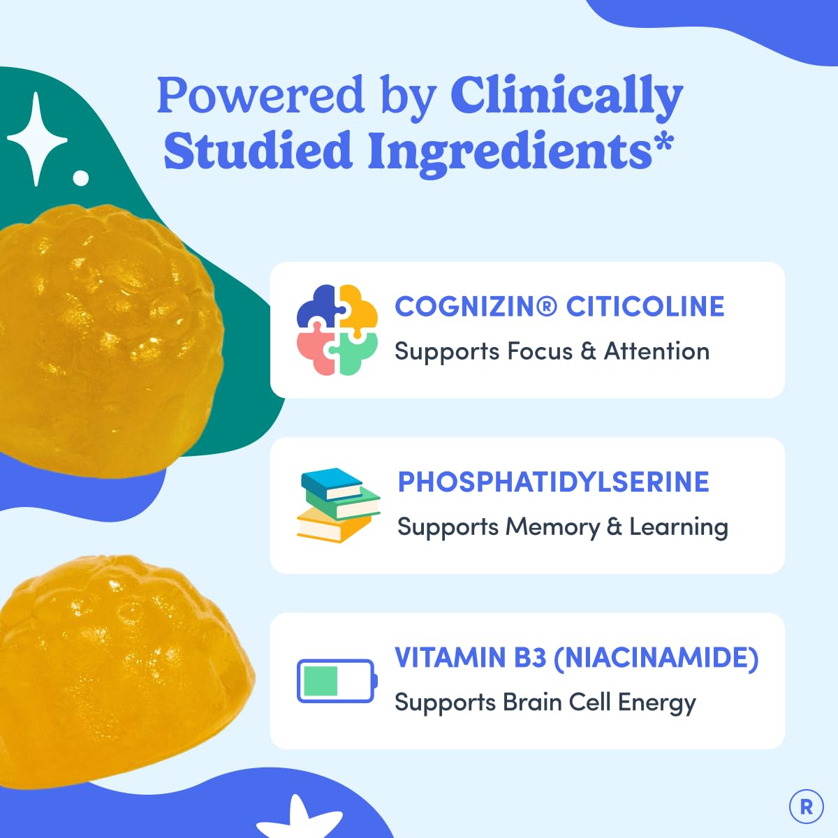 FIRST DAY apple-flavored gummies enjoyed during homework session