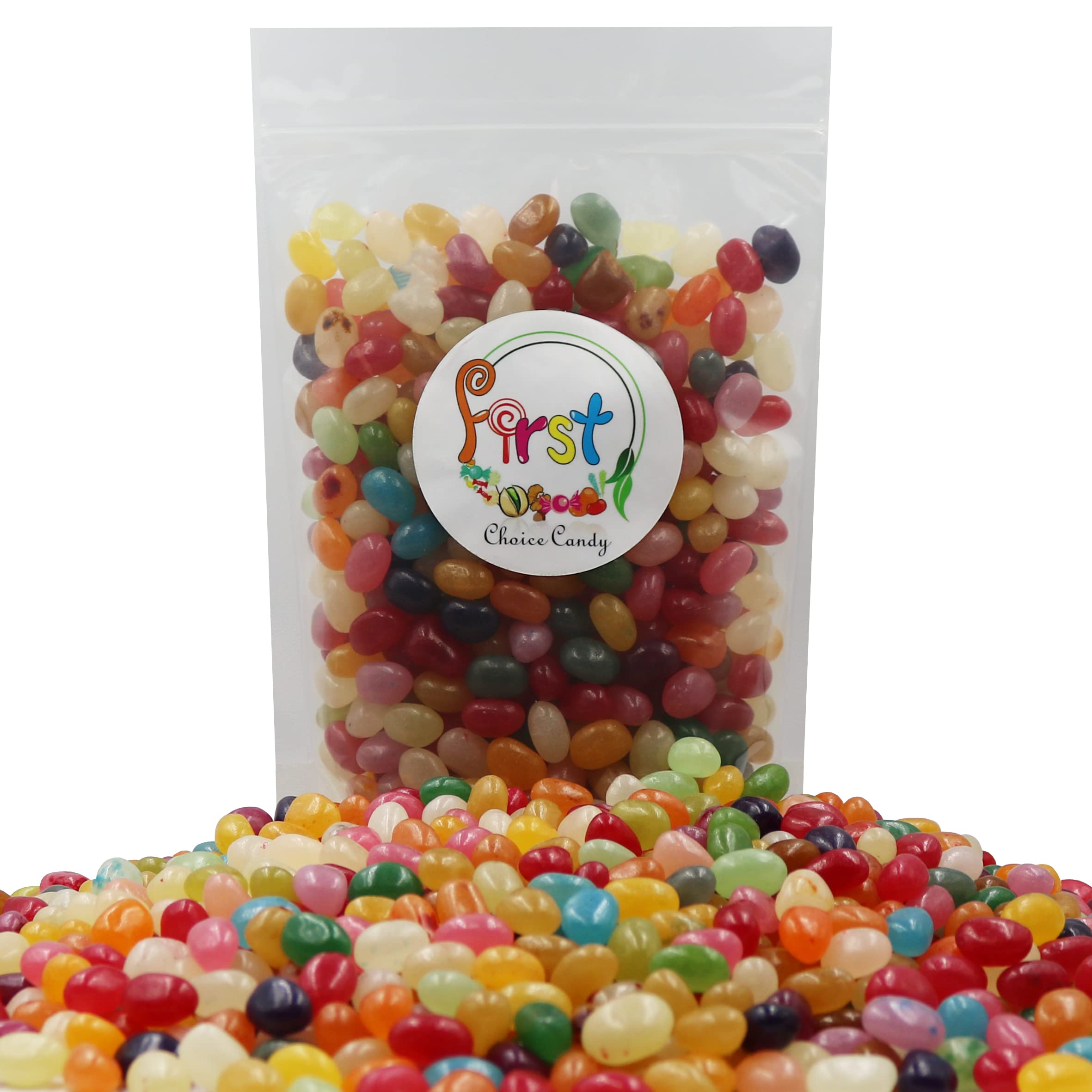 FirstChoiceCandy packaging emphasizes 2 lb bag and variety for gatherings.