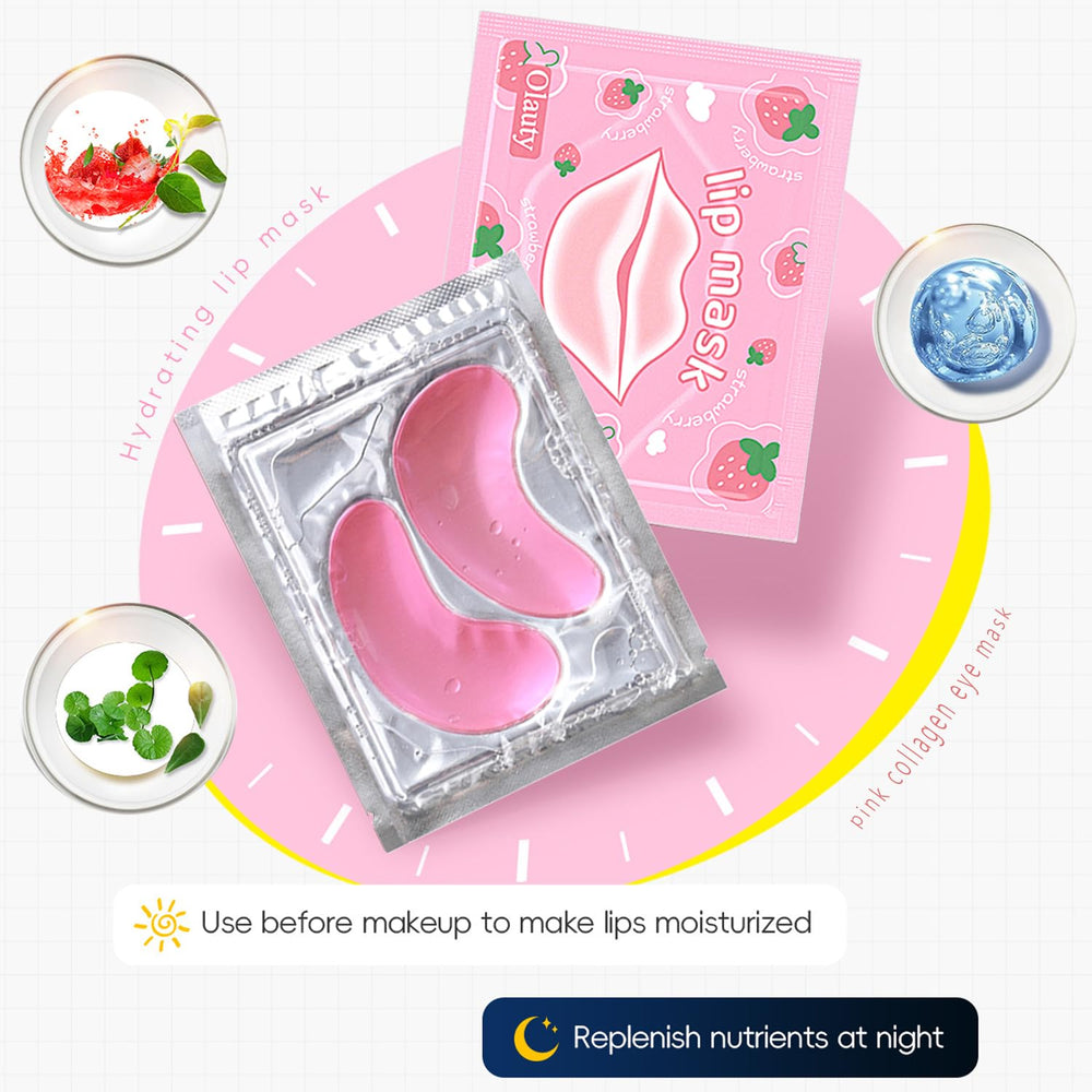 Firstfly eye mask on dry skin area for relief