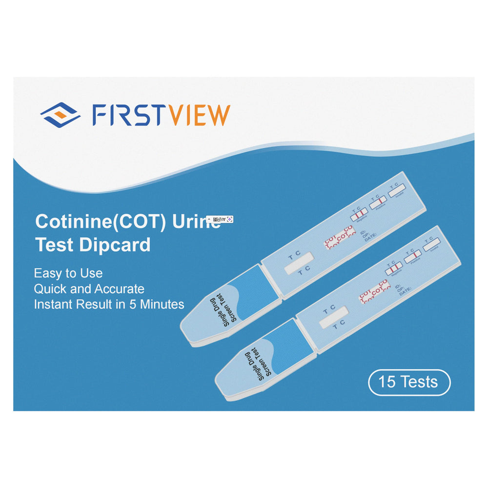 FIRSTVIEW nicotine test strip in urine, quick screening for cotinine.