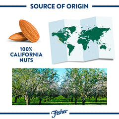 Fisher Chef's Naturals California almonds add rich texture to recipes.