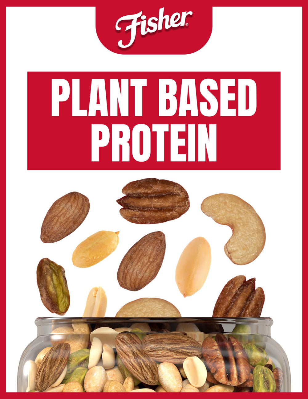 Fisher nuts on the go snack pack ready to fuel busy days.