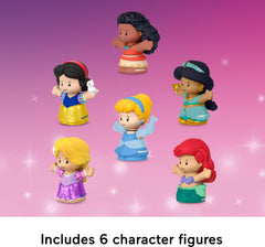 Fisher-Price Little People Jasmine figure for kid-friendly pretend scenes.