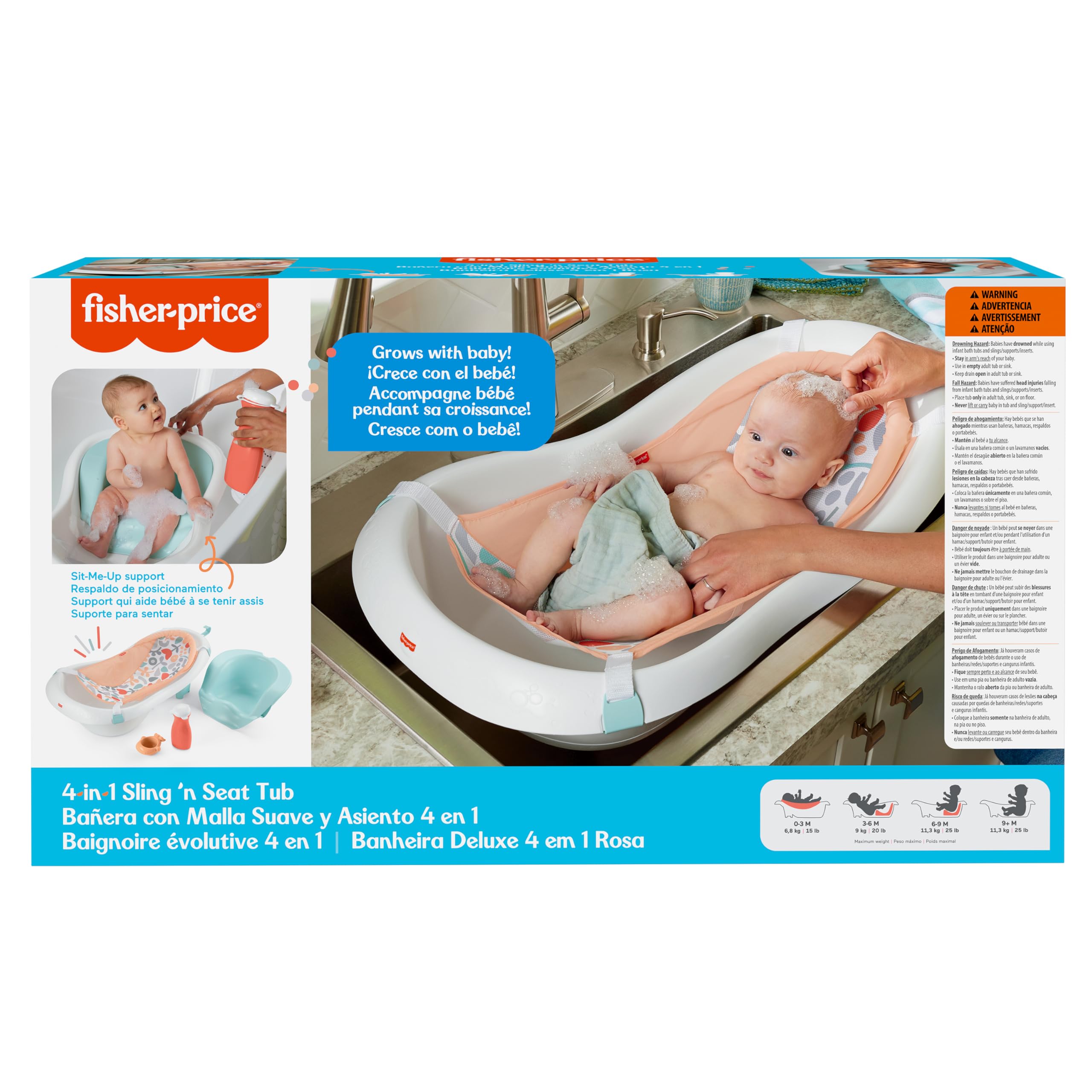 Fisher-Price Summer Blossoms bath theme adds cheerful moments