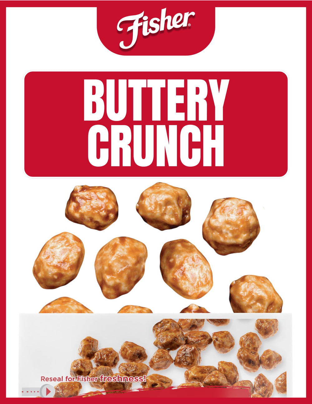 Fisher Butter Toffee Peanuts jar is open, inviting sharing and casual snacking.