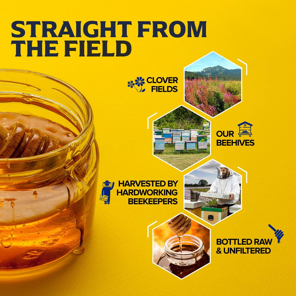 Fischer's Honey in tea and coffee elevates warm beverages.