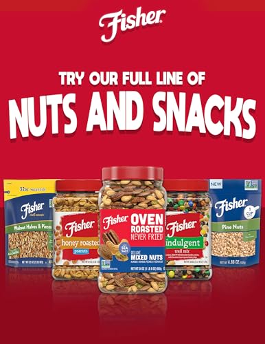 Hiking-friendly Fisher's trail mix packed for outdoor adventures