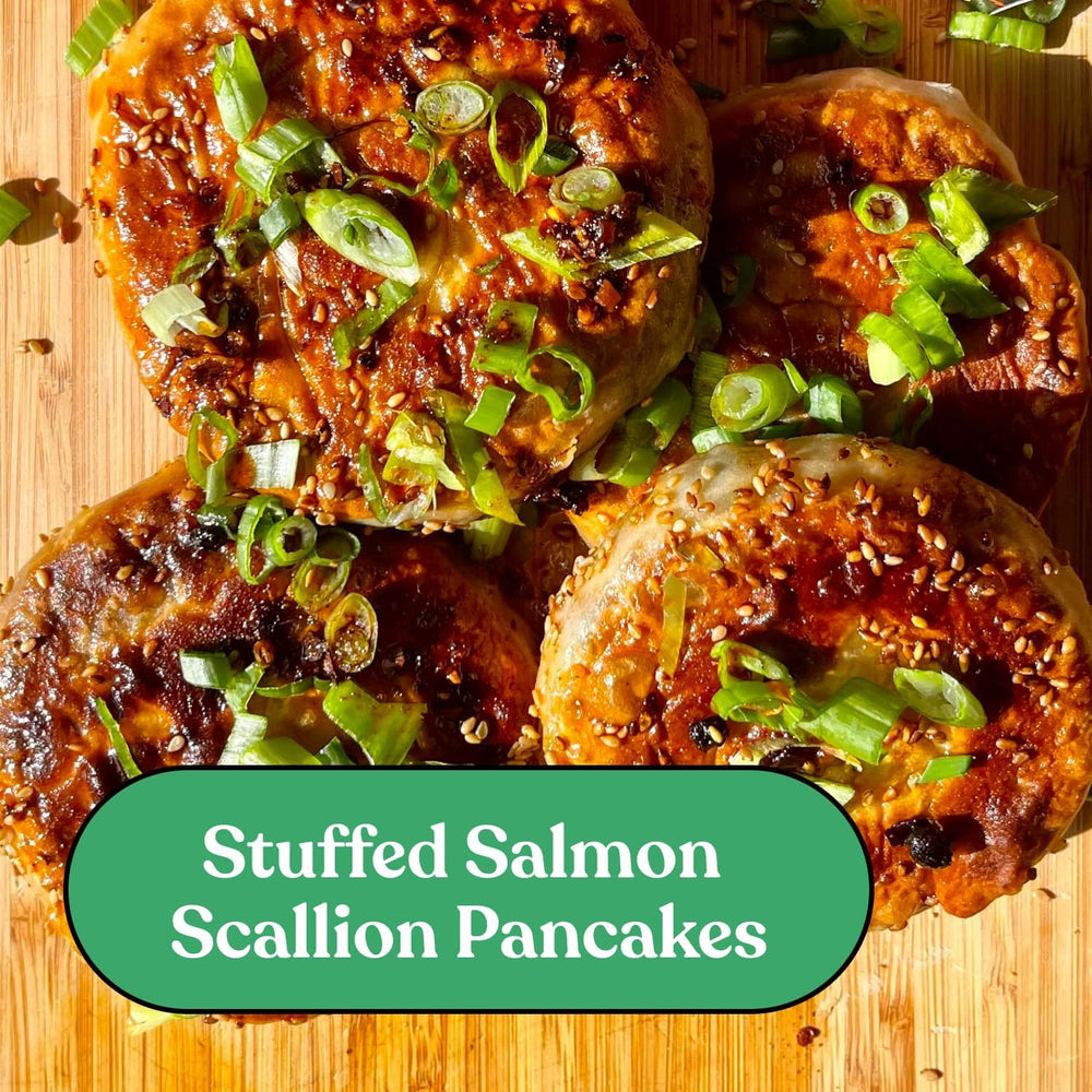 Bao buns with salmon topping, illustrating versatile, modern serving ideas.