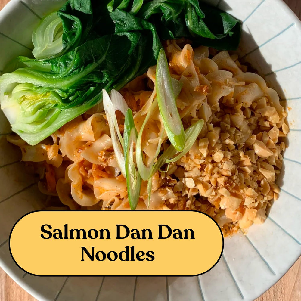 Smoked salmon paired with smoky eggplant, highlighting pairing versatility.