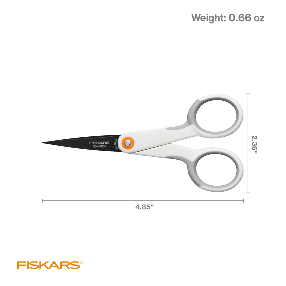 Fiskars Micro Trip Scissors left-handed comfort during crafting