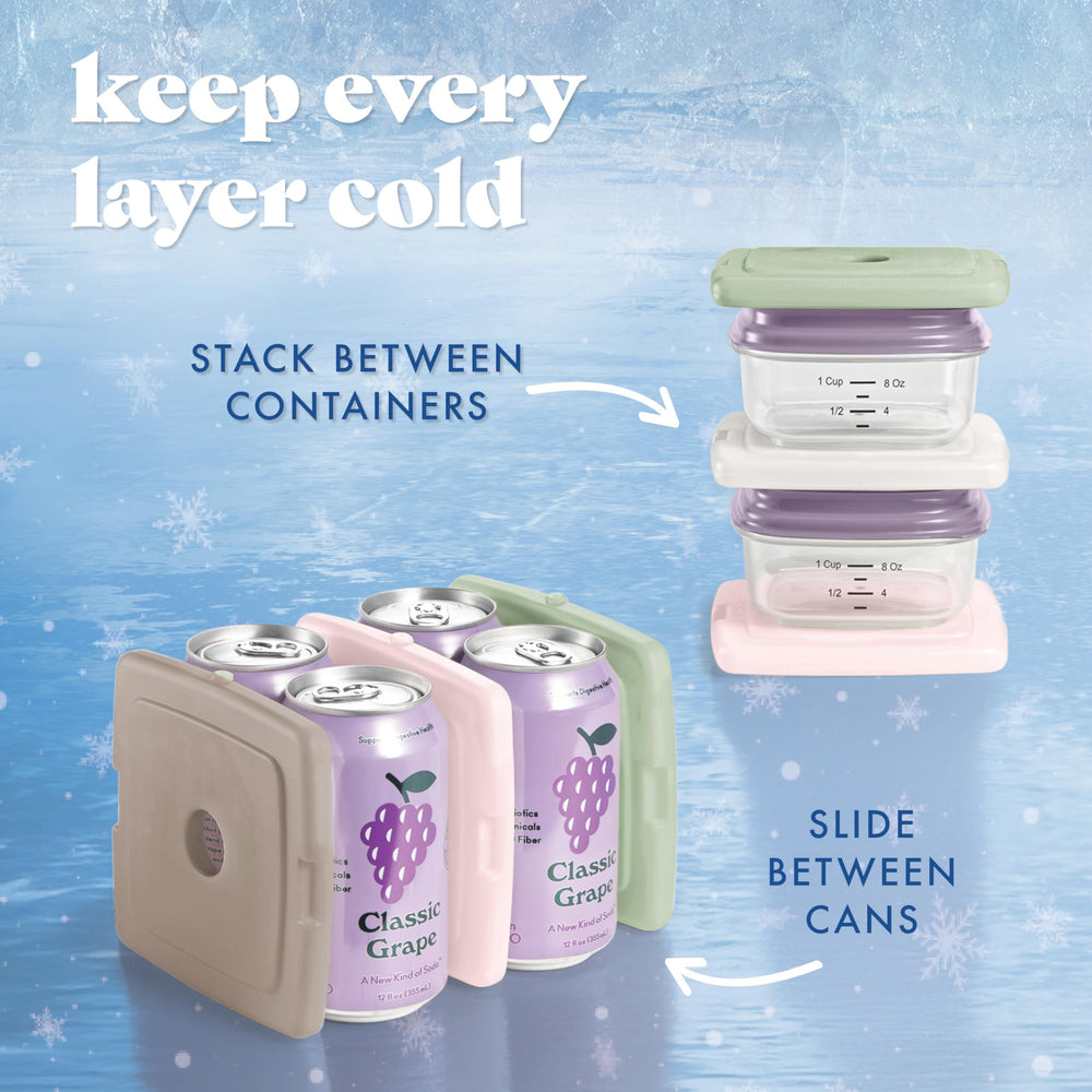 Fit and Fresh ideal for school, work, picnics, and travel thanks to compact shape.