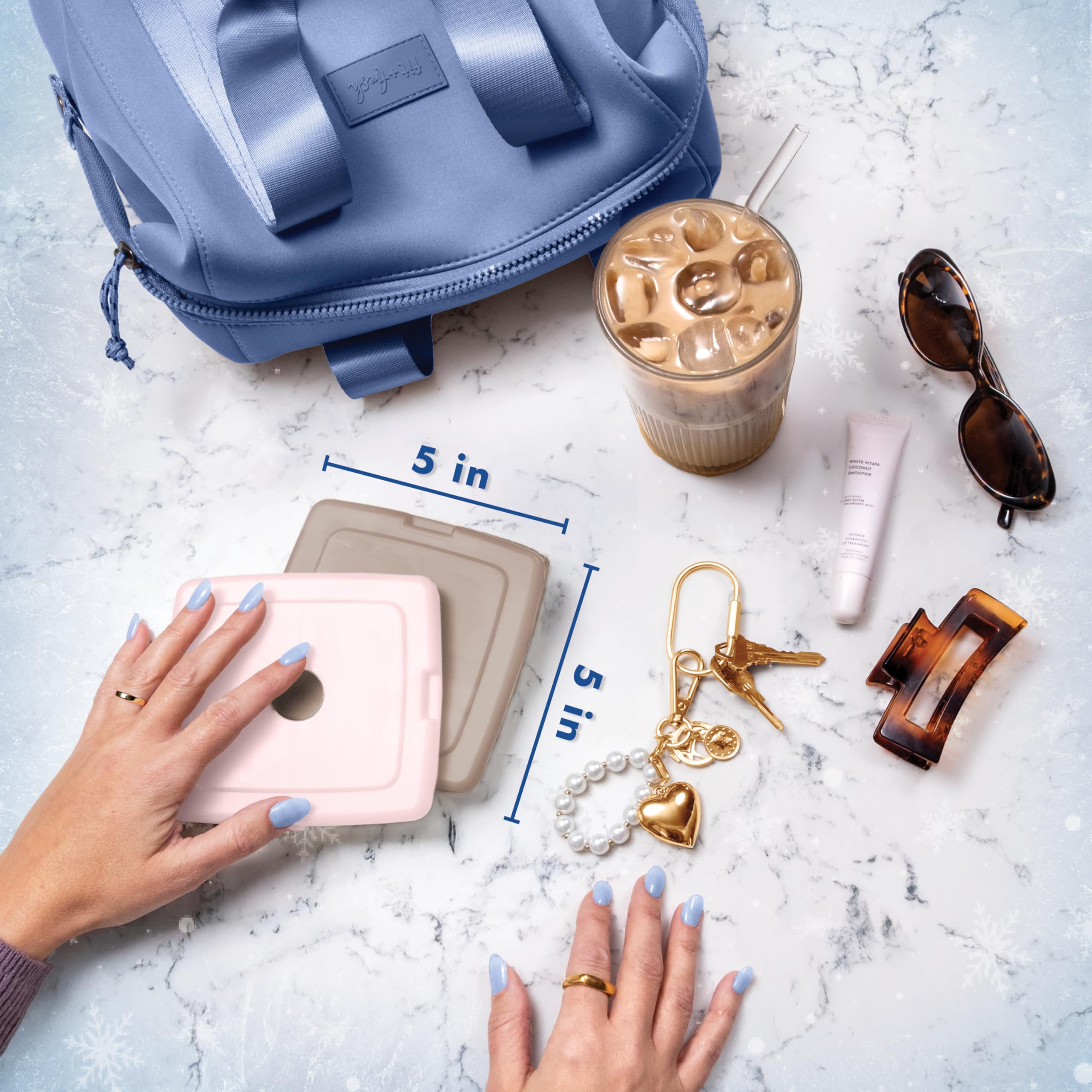 Fit and Fresh ice packs are BPA-free and leakproof for safe packing.