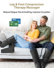 FIT KING leg massager calf wrap targets calves for soothing compression.