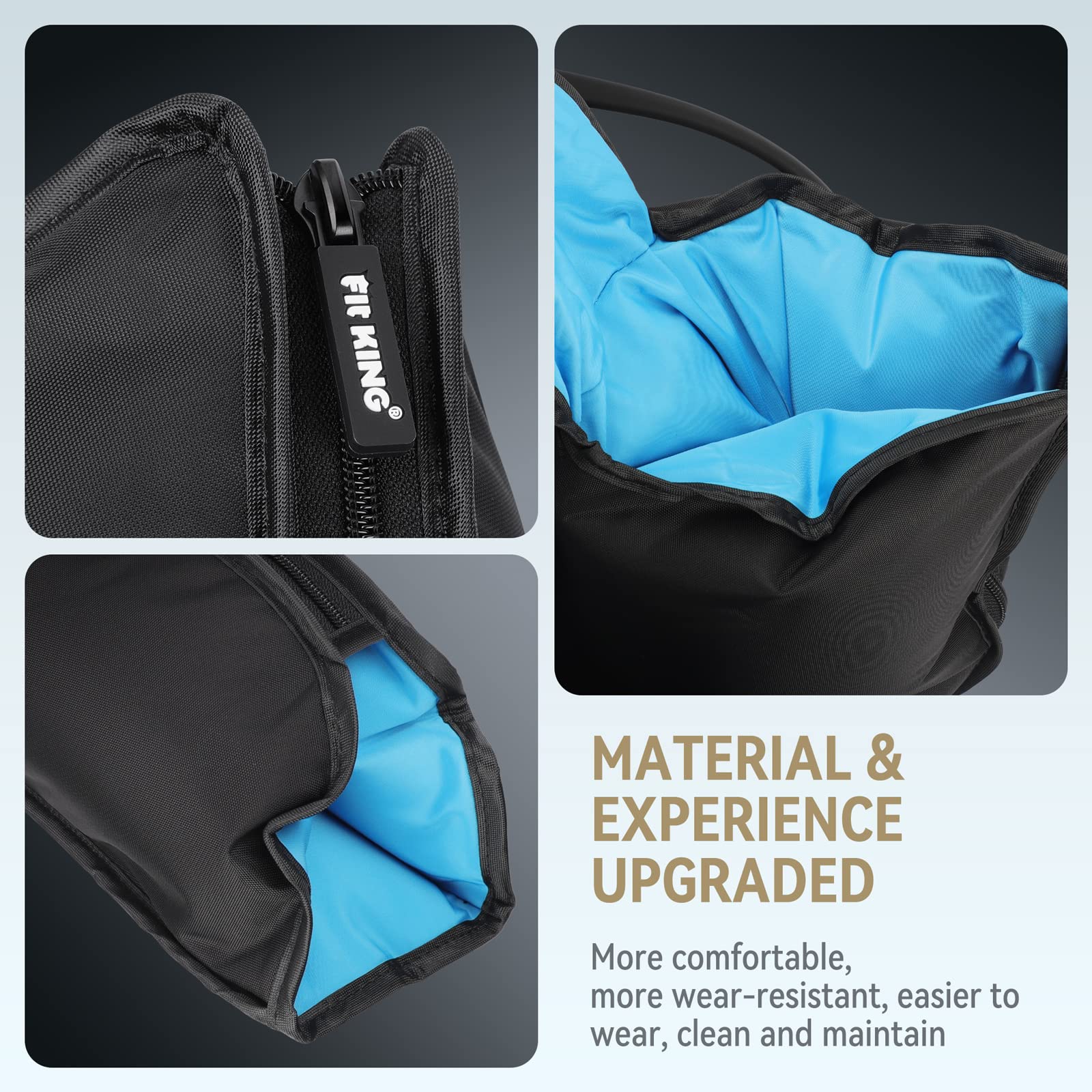 Fit King premium wear resistant materials offering durability