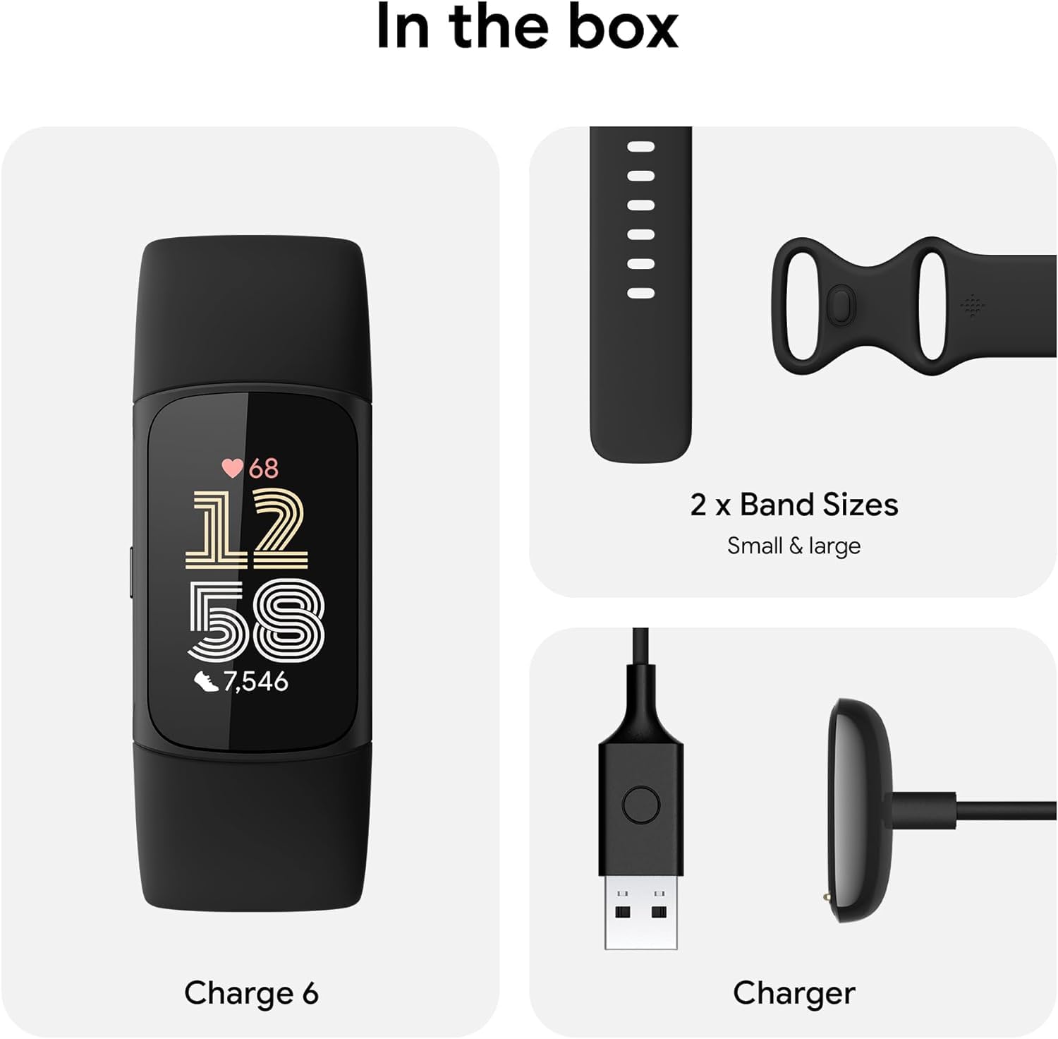 Fitbit Charge 6 exercise modes, 20+ guided workouts.