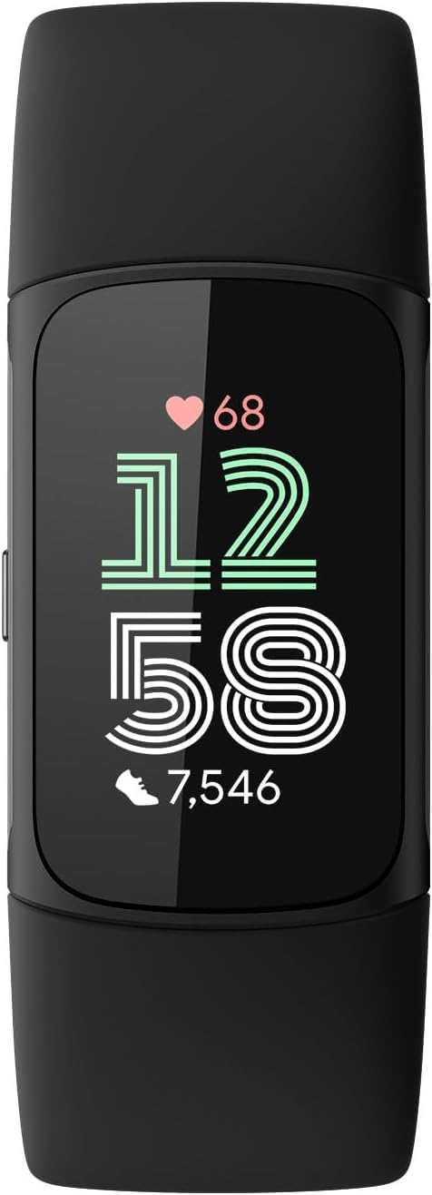 Fitbit Charge 6 heart-rate monitor, accurate during workouts.