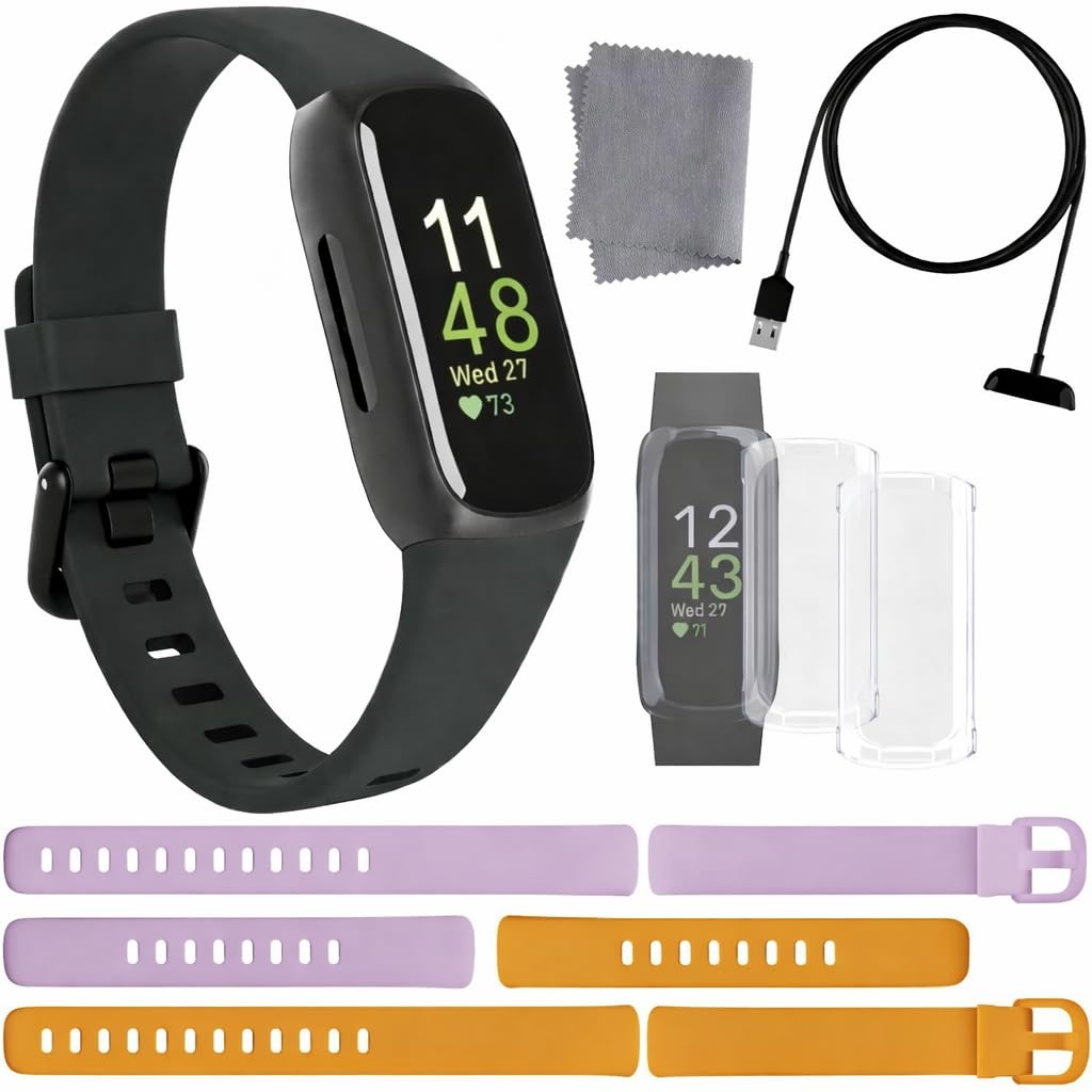 Fitbit Inspire 3 cleaning cloth to keep sensors and screen clean