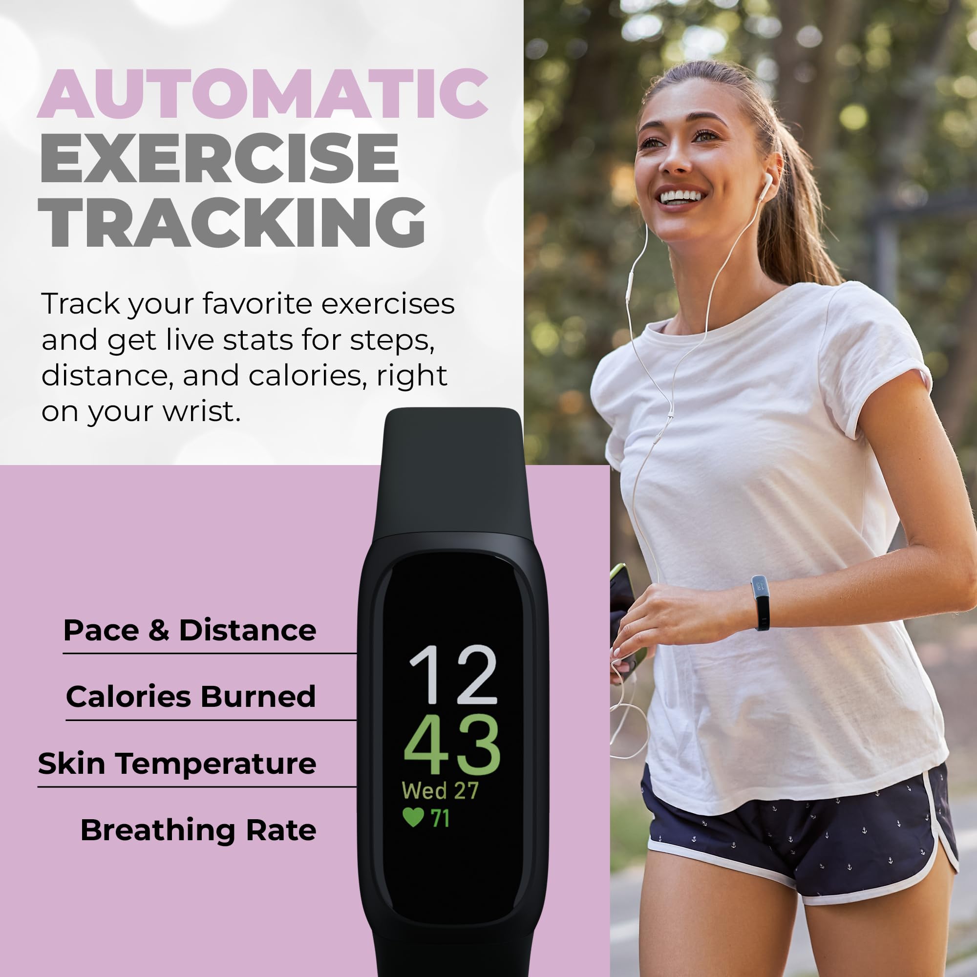 Fitbit Inspire 3 fast charger for quick power on the go