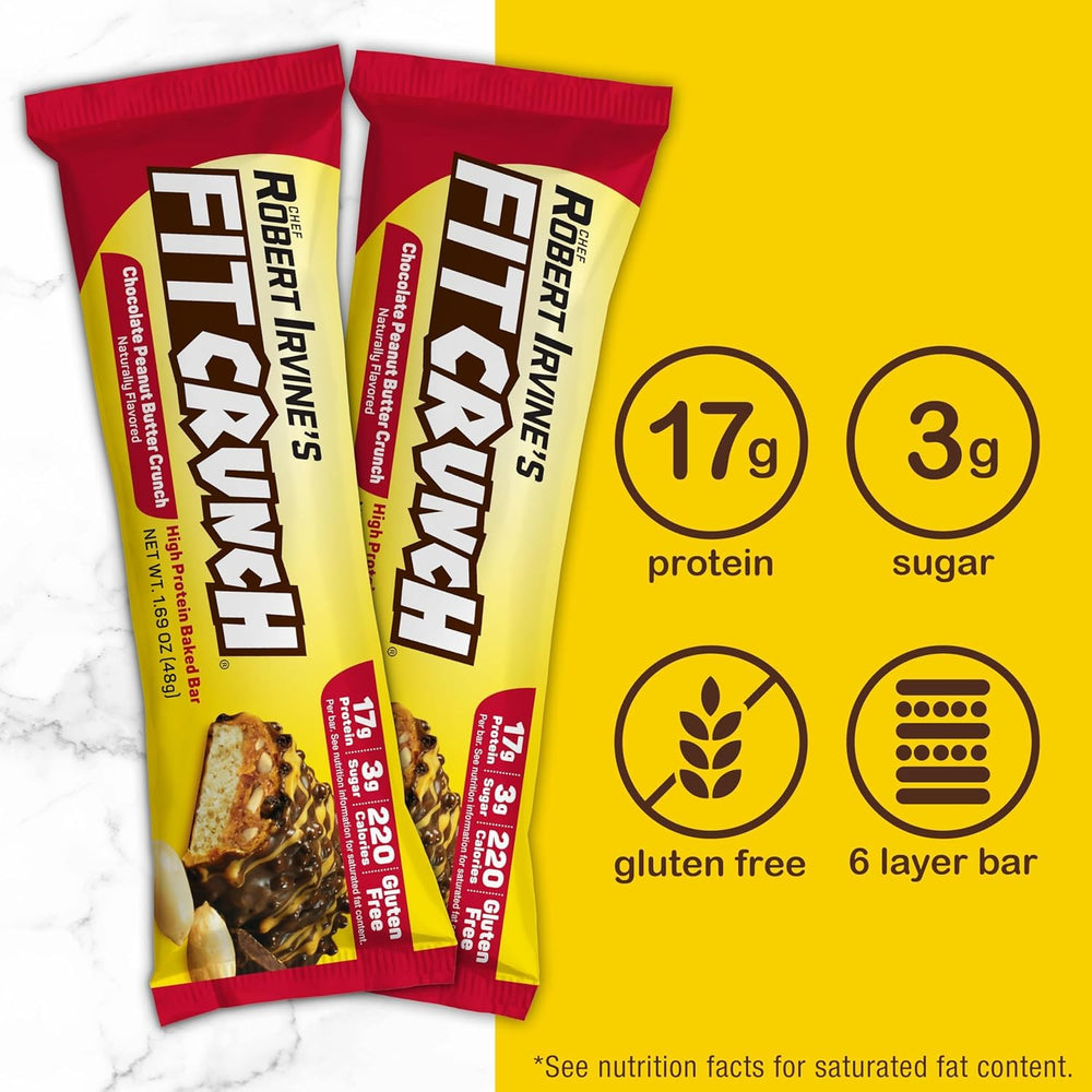 FITCRUNCH Snack Size Value Pack on display, ideal for portion-controlled treats.