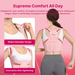 Fit Geno breathable strap emphasizes discreet wear under clothing.