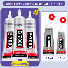 Anti-clog cap on FITTDYHE B7000 enables precise application.