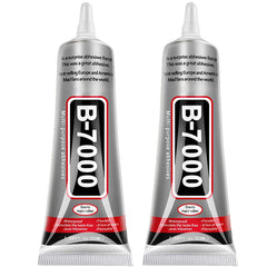 FITTDYHE B7000 glue packaging shows a clear, versatile adhesive for crafts and repairs.