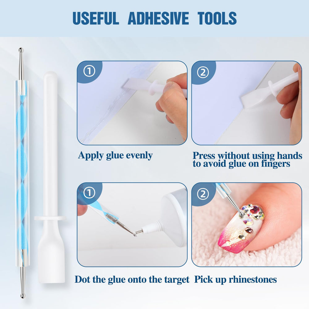 FITTDYHE craft adhesive for nails, shoes, cards, and DIY décor.