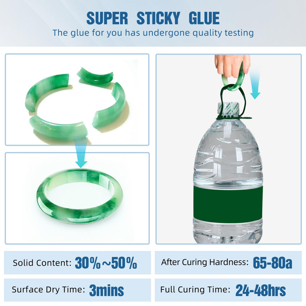 FITTDYHE multi-surface adhesive supports rhinestones, fabric, and jewelry projects.