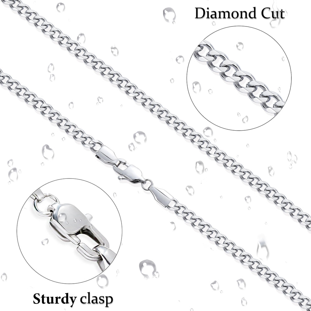Fiusem diamond-cut links design reflects light