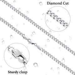 Fiusem diamond-cut links design reflects light