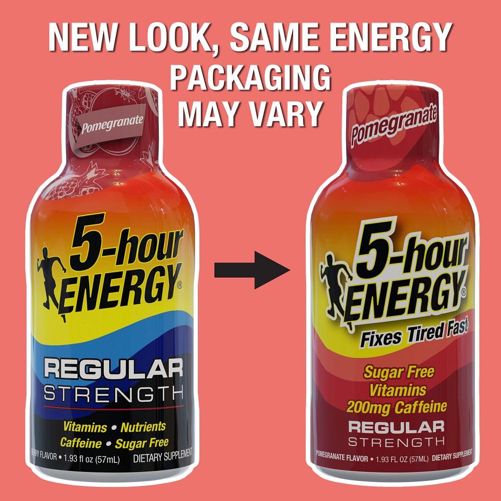 Five-hour ENERGY pomegranate flavor among craveable options for daytime energy