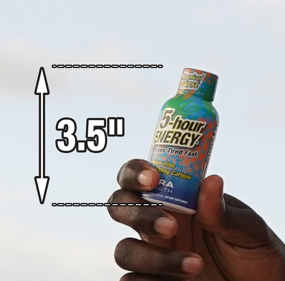 Tropical Burst flavor graphic highlights tropical taste