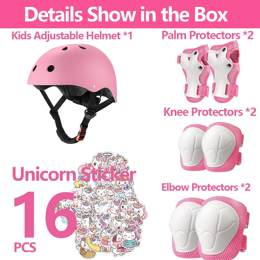 FiveColor&Co kids helmet back view highlights adjustable fit for growing children