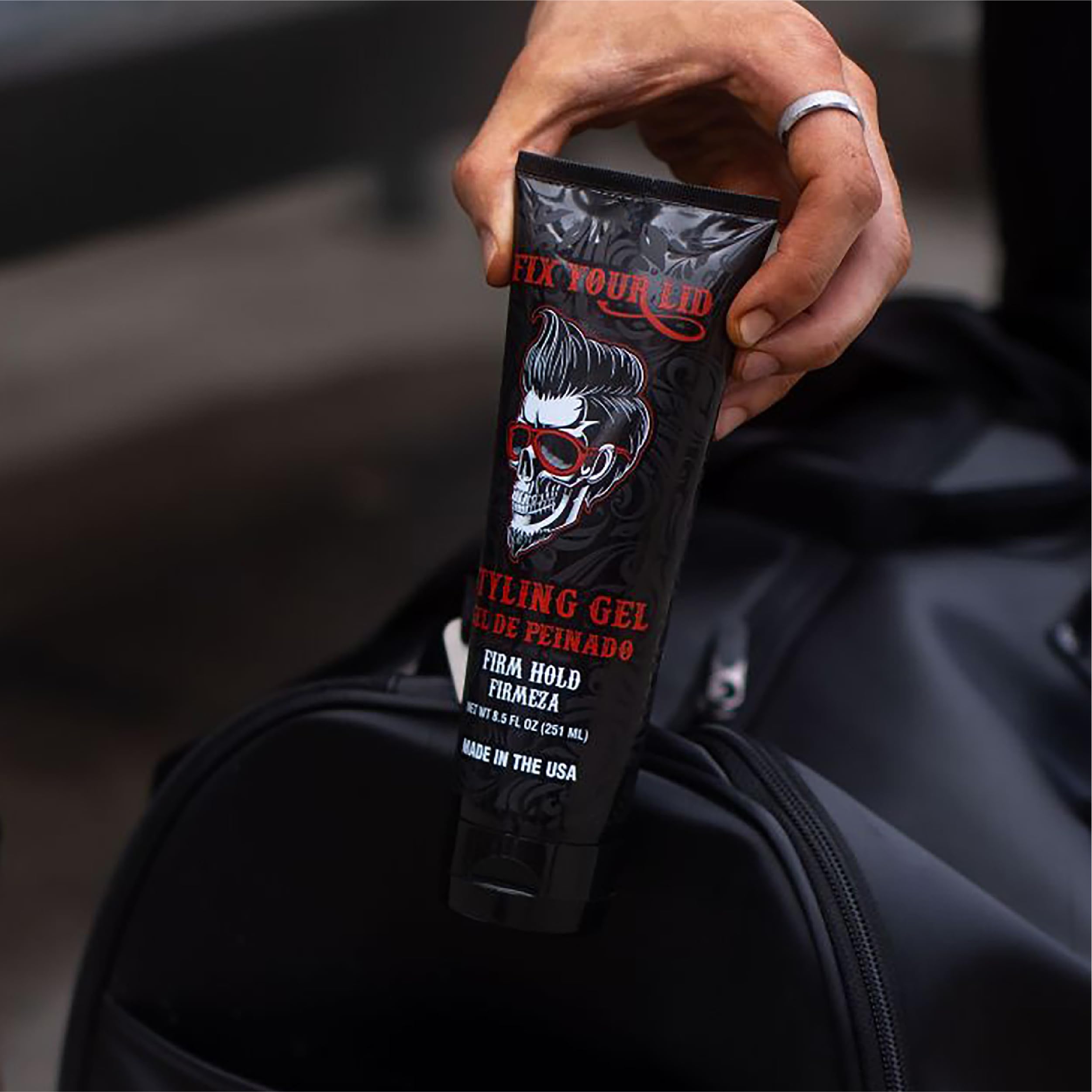 USA-sourced ingredients and cruelty-free production on packaging.