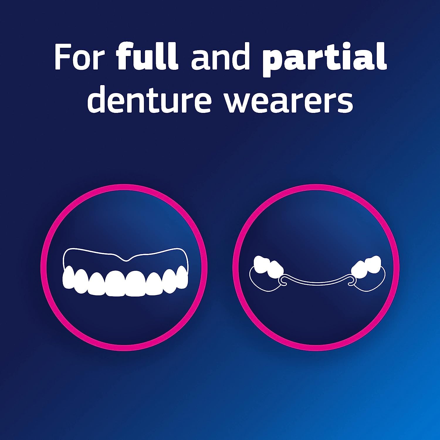 Fixodent Original ADA-accepted label indicating trusted denture care.