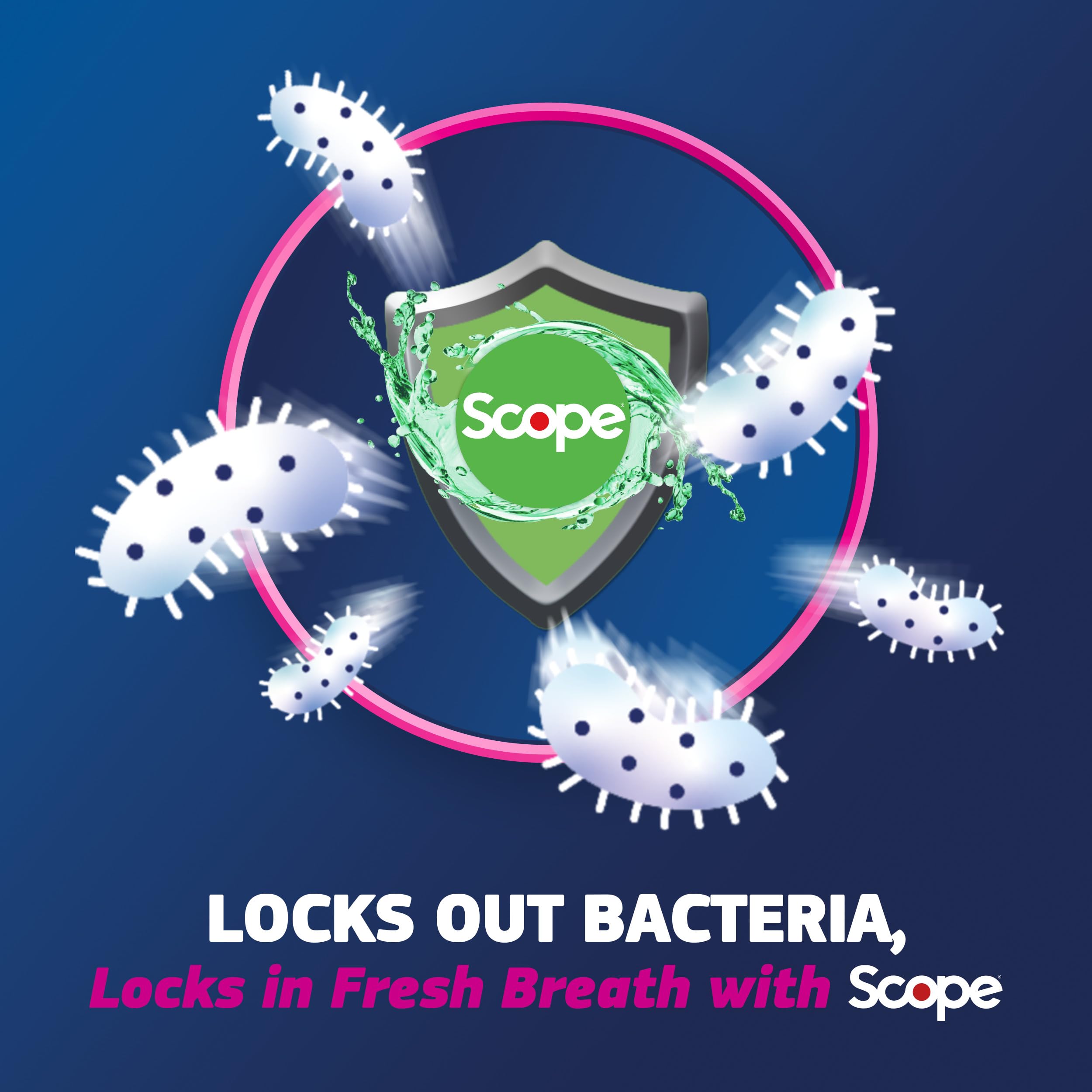 Fixodent Plus Scope flavor for refreshed breath throughout the day