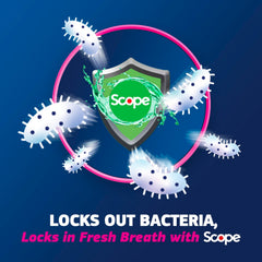 Fixodent Plus Scope flavor for refreshed breath throughout the day