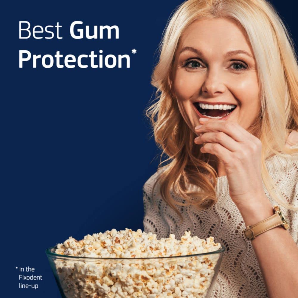 Fixodent Professional 4-pack packaging shows value and convenience.