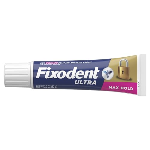 Daily denture care with Fixodent Ultra Max Hold